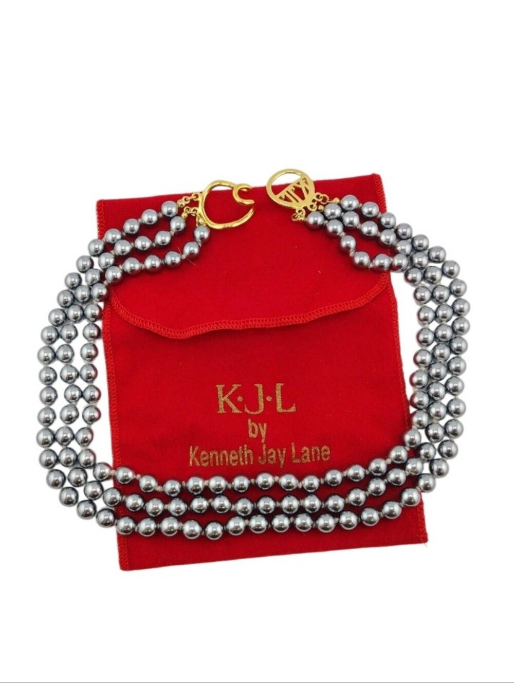 KJL Kenneth Jay Lane 1997 Presidential Inaugural Gala Necklace Complete Set